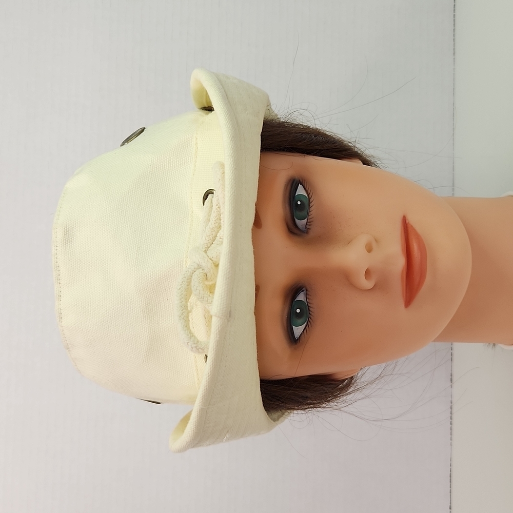 Misty Mountain Bosun White Canvas Outdoors Unisex Hat (XL)